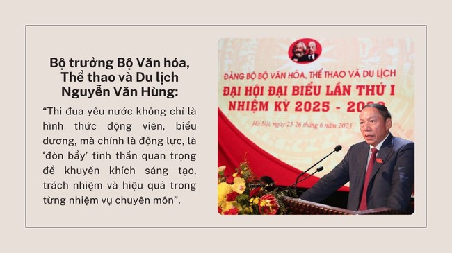 Thi đua – khen thưởng: Động lực đổi mới và phát triển ngành Văn hóa, Thể thao và Du lịch trong giai đoạn mới - Ảnh 3. Thi đua – khen thưởng: Động lực đổi mới và phát triển ngành Văn hóa, Thể thao và Du lịch trong giai đoạn mới - Ảnh 3.