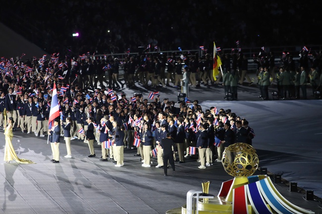 Lễ khai mạc SEA Games 33: Đầy màu sắc và ấn tượng - Ảnh 11. Lễ khai mạc SEA Games 33: Đầy màu sắc và ấn tượng - Ảnh 11.