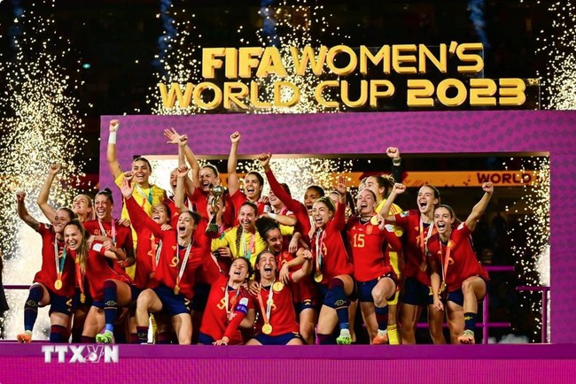 FIFA mở rộng quy mô World Cup nữ lên 48 đội bắt đầu vào năm 2031 - Ảnh 1. FIFA mở rộng quy mô World Cup nữ lên 48 đội bắt đầu vào năm 2031 - Ảnh 1.