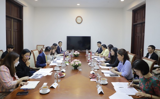 Thúc đẩy hơn nữa hợp tác văn hóa, thể thao và du lịch giữa Việt Nam và Thái Lan - Ảnh 1. Thúc đẩy hơn nữa hợp tác văn hóa, thể thao và du lịch giữa Việt Nam và Thái Lan - Ảnh 1.
