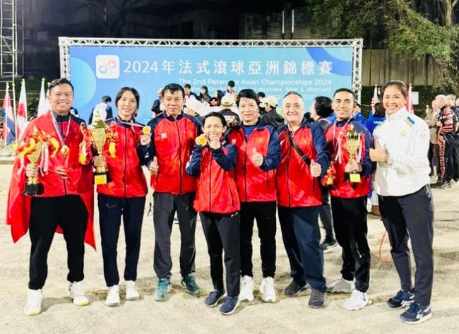 Bi sắt Việt Nam giành 2 suất dự World Games 2025 - Ảnh 1. Bi sắt Việt Nam giành 2 suất dự World Games 2025 - Ảnh 1.