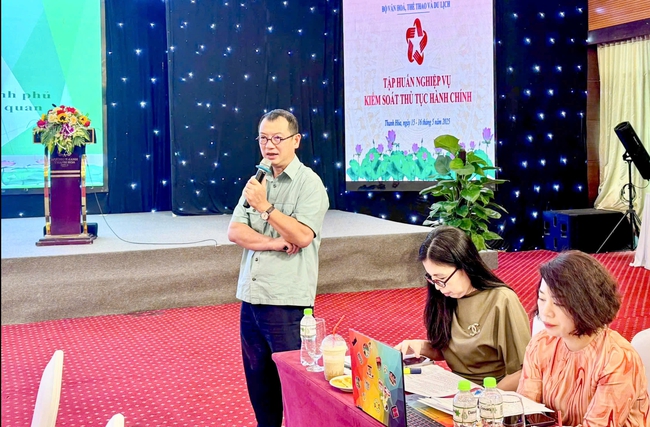 Bộ VHTTDL tổ chức tập huấn nghiệp vụ kiểm soát thủ tục hành chính - Ảnh 3. Bộ VHTTDL tổ chức tập huấn nghiệp vụ kiểm soát thủ tục hành chính - Ảnh 3.