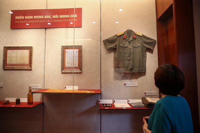 Khai mạc triển lãm Quốc gia "Chủ tịch Hồ Chí Minh - Tinh hoa dân tộc, tầm vóc thời đại" - Ảnh 6. Khai mạc triển lãm Quốc gia "Chủ tịch Hồ Chí Minh - Tinh hoa dân tộc, tầm vóc thời đại" - Ảnh 6.