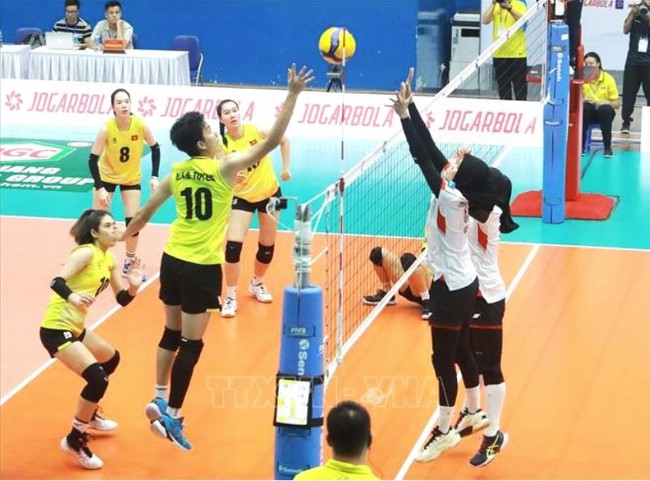 Bóng chuyền nữ Việt Nam hướng tới tấm Huy chương Vàng SEA Games 33 - Ảnh 1. Bóng chuyền nữ Việt Nam hướng tới tấm Huy chương Vàng SEA Games 33 - Ảnh 1.