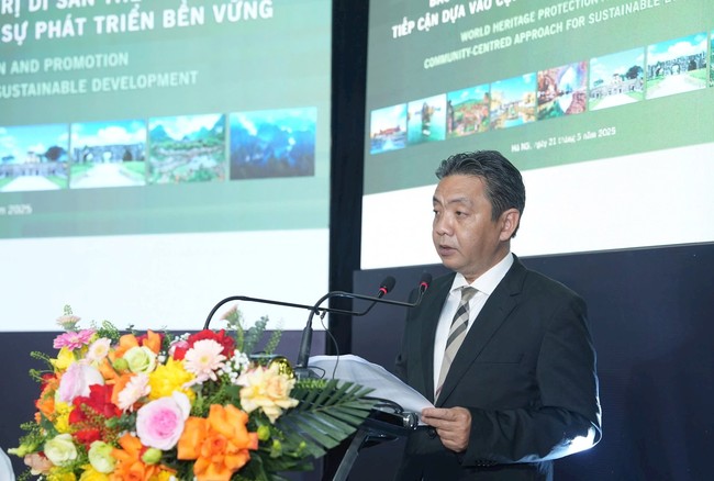 Bảo vệ và phát huy giá trị Di sản thế giới: Đẩy mạnh vai trò, giá trị di sản văn hóa và thiên nhiên thế giới trong chiến lược phát triển bền vũng - Ảnh 1. Bảo vệ và phát huy giá trị Di sản thế giới: Đẩy mạnh vai trò, giá trị di sản văn hóa và thiên nhiên thế giới trong chiến lược phát triển bền vũng - Ảnh 1.
