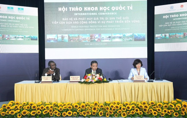 Bảo vệ và phát huy giá trị Di sản thế giới: Đẩy mạnh vai trò, giá trị di sản văn hóa và thiên nhiên thế giới trong chiến lược phát triển bền vũng - Ảnh 4. Bảo vệ và phát huy giá trị Di sản thế giới: Đẩy mạnh vai trò, giá trị di sản văn hóa và thiên nhiên thế giới trong chiến lược phát triển bền vũng - Ảnh 4.