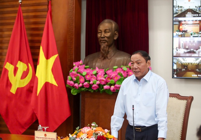 Bộ trưởng Nguyễn Văn Hùng chủ trì hội thảo toàn quốc bàn giải pháp đẩy mạnh hội nhập quốc tế về văn hóa - Ảnh 2. Bộ trưởng Nguyễn Văn Hùng chủ trì hội thảo toàn quốc bàn giải pháp đẩy mạnh hội nhập quốc tế về văn hóa - Ảnh 2.