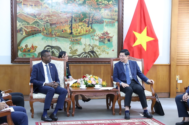 Thúc đẩy hơn mối quan hệ hữu nghị giữa Việt Nam - Cộng đồng thịnh vượng chung Dominica - Ảnh 1. Thúc đẩy hơn mối quan hệ hữu nghị giữa Việt Nam - Cộng đồng thịnh vượng chung Dominica - Ảnh 1.