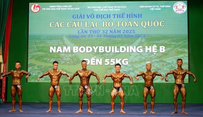 Khai mạc các giải vô địch thể hình toàn quốc năm 2025 - Ảnh 1. Khai mạc các giải vô địch thể hình toàn quốc năm 2025 - Ảnh 1.