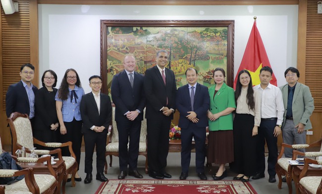 Thứ trưởng Thường trực Lê Hải Bình tiếp Phó Chủ tịch Hiệp hội Điện ảnh Hoa Kỳ James Cheatley - Ảnh 5. Thứ trưởng Thường trực Lê Hải Bình tiếp Phó Chủ tịch Hiệp hội Điện ảnh Hoa Kỳ James Cheatley - Ảnh 5.