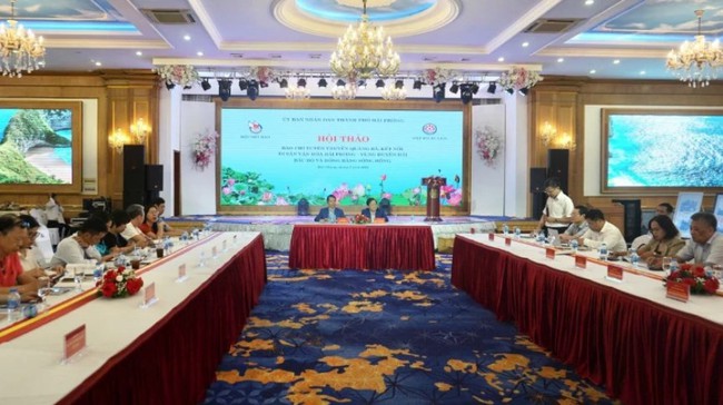 Quảng bá, kết nối di sản văn hóa Hải Phòng - Vùng duyên hải Bắc Bộ và đồng bằng sông Hồng - Ảnh 1. Quảng bá, kết nối di sản văn hóa Hải Phòng - Vùng duyên hải Bắc Bộ và đồng bằng sông Hồng - Ảnh 1.
