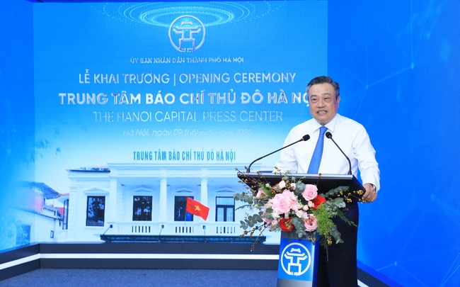 Khai trương Trung tâm Báo chí Thủ đô Hà Nội - Ảnh 3. Khai trương Trung tâm Báo chí Thủ đô Hà Nội - Ảnh 3.
