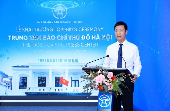 Khai trương Trung tâm Báo chí Thủ đô Hà Nội - Ảnh 5. Khai trương Trung tâm Báo chí Thủ đô Hà Nội - Ảnh 5.