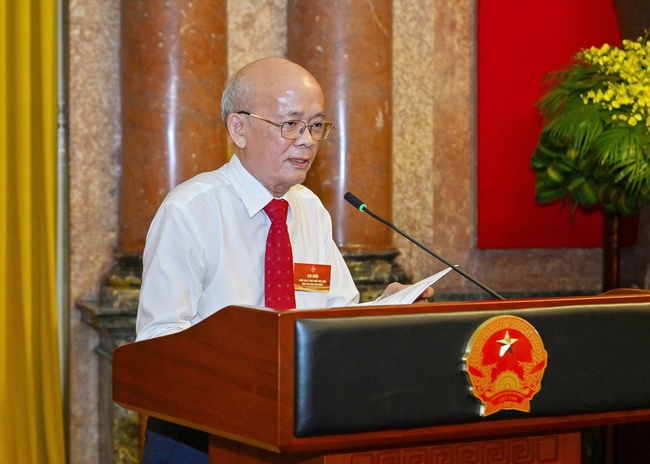 Chủ tịch nước gặp mặt các nghệ nhân làng nghề tiêu biểu toàn quốc - Ảnh 5. Chủ tịch nước gặp mặt các nghệ nhân làng nghề tiêu biểu toàn quốc - Ảnh 5.