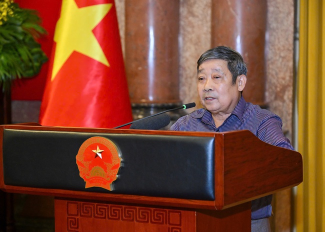 Chủ tịch nước gặp mặt các nghệ nhân làng nghề tiêu biểu toàn quốc - Ảnh 7. Chủ tịch nước gặp mặt các nghệ nhân làng nghề tiêu biểu toàn quốc - Ảnh 7.