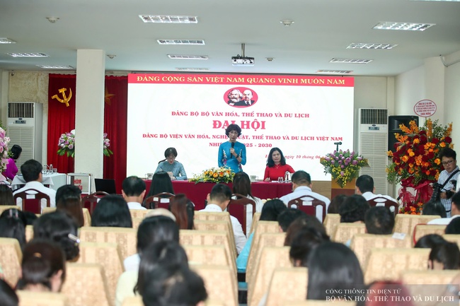 Đại hội Đảng bộ Viện Văn hóa, nghệ thuật, thể thao và du lịch Việt Nam nhiệm kỳ 2025 - 2030 - Ảnh 2. Đại hội Đảng bộ Viện Văn hóa, nghệ thuật, thể thao và du lịch Việt Nam nhiệm kỳ 2025 - 2030 - Ảnh 2.
