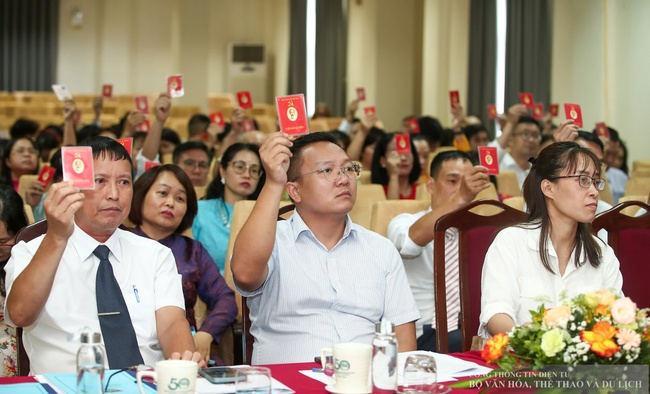 Đại hội Đảng bộ Viện Văn hóa, nghệ thuật, thể thao và du lịch Việt Nam nhiệm kỳ 2025 - 2030 - Ảnh 7. Đại hội Đảng bộ Viện Văn hóa, nghệ thuật, thể thao và du lịch Việt Nam nhiệm kỳ 2025 - 2030 - Ảnh 7.