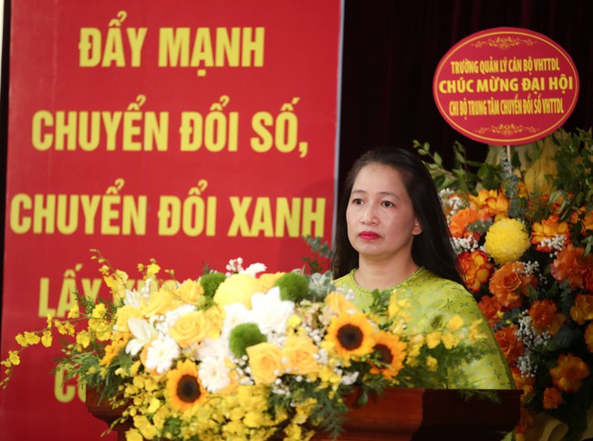 Trung tâm Chuyển đổi số Văn hóa, Thể thao và Du lịch tổ chức Đại hội Chi bộ nhiệm kỳ 2025-2030 - Ảnh 3. Trung tâm Chuyển đổi số Văn hóa, Thể thao và Du lịch tổ chức Đại hội Chi bộ nhiệm kỳ 2025-2030 - Ảnh 3.