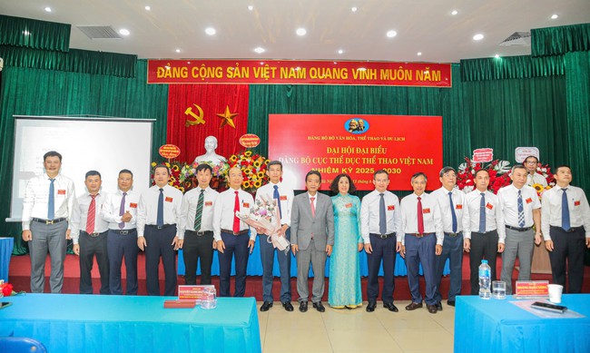 Cục TDTT Việt Nam tổ chức Đại hội Đại biểu Đảng bộ nhiệm kỳ 2025-2030 - Ảnh 6. Cục TDTT Việt Nam tổ chức Đại hội Đại biểu Đảng bộ nhiệm kỳ 2025-2030 - Ảnh 6.