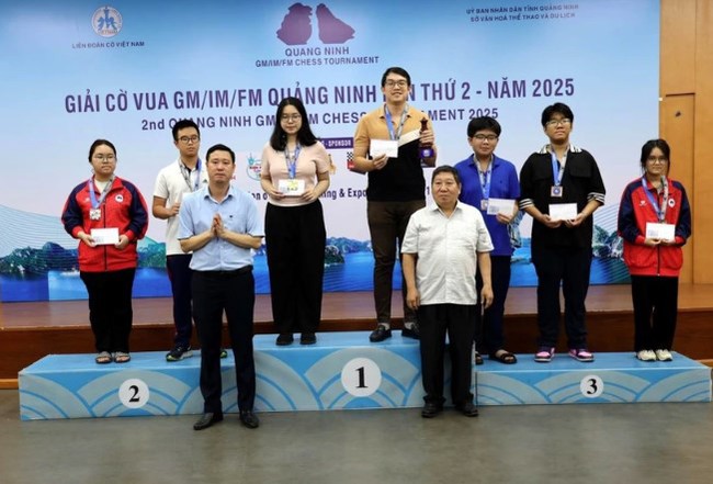 Việt Nam giành nhiều giải cao tại giải cờ vua quốc tế - Ảnh 1. Việt Nam giành nhiều giải cao tại giải cờ vua quốc tế - Ảnh 1.