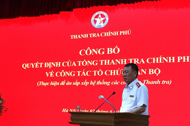 Ông Lê Thanh Liêm được bổ nhiệm giữ chức Cục trưởng Cục Theo dõi, đôn đốc và Xử lý sau thanh tra - Ảnh 2.