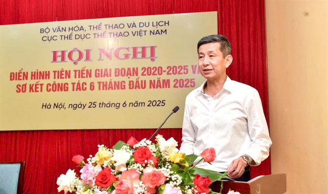 Ngành TDTT Việt Nam sơ kết công tác 6 tháng đầu năm 2025 - Ảnh 2. Ngành TDTT Việt Nam sơ kết công tác 6 tháng đầu năm 2025 - Ảnh 2.