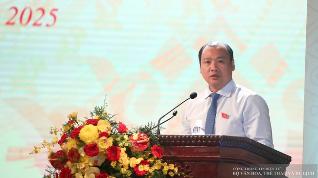 Long trọng tổ chức Đại hội đại biểu Đảng bộ Bộ Văn hóa, Thể thao và Du lịch lần thứ I, nhiệm kỳ 2025 – 2030 - Ảnh 7. Long trọng tổ chức Đại hội đại biểu Đảng bộ Bộ Văn hóa, Thể thao và Du lịch lần thứ I, nhiệm kỳ 2025 – 2030 - Ảnh 7.
