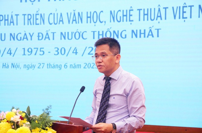 50 năm văn học, nghệ thuật Việt Nam sau thống nhất: Nhìn lại để phát triển bền vững - Ảnh 2. 50 năm văn học, nghệ thuật Việt Nam sau thống nhất: Nhìn lại để phát triển bền vững - Ảnh 2.