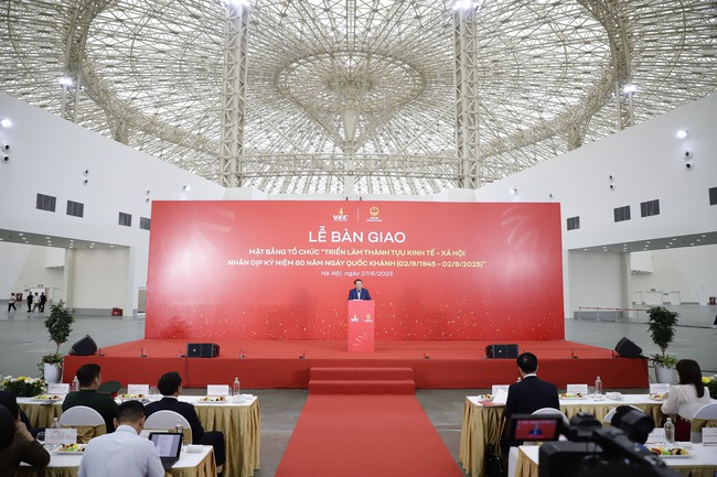 Trung tâm Triển lãm Việt Nam là biểu tượng cho tinh thần đổi mới, phát triển và khát vọng vươn lên trong kỷ nguyên mới - Ảnh 3. Trung tâm Triển lãm Việt Nam là biểu tượng cho tinh thần đổi mới, phát triển và khát vọng vươn lên trong kỷ nguyên mới - Ảnh 3.