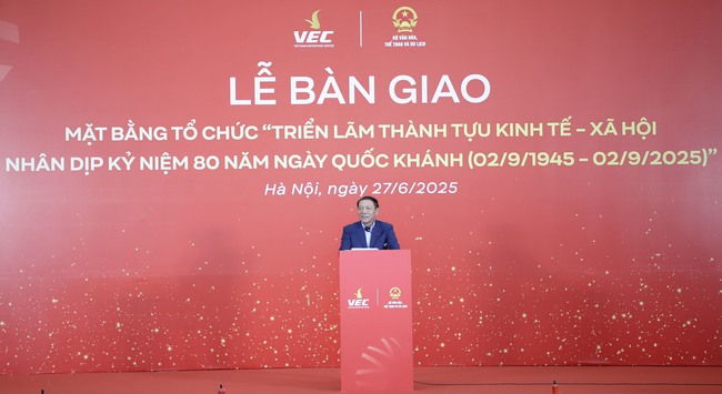 Trung tâm Triển lãm Việt Nam là biểu tượng cho tinh thần đổi mới, phát triển và khát vọng vươn lên trong kỷ nguyên mới - Ảnh 5. Trung tâm Triển lãm Việt Nam là biểu tượng cho tinh thần đổi mới, phát triển và khát vọng vươn lên trong kỷ nguyên mới - Ảnh 5.