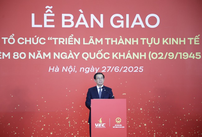Trung tâm Triển lãm Việt Nam là biểu tượng cho tinh thần đổi mới, phát triển và khát vọng vươn lên trong kỷ nguyên mới - Ảnh 10. Trung tâm Triển lãm Việt Nam là biểu tượng cho tinh thần đổi mới, phát triển và khát vọng vươn lên trong kỷ nguyên mới - Ảnh 10.