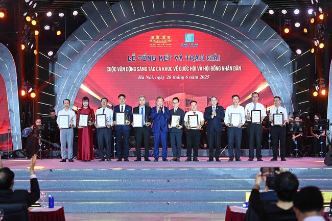 Tổng kết và trao giải Cuộc vận động sáng tác ca khúc về Quốc hội và Hội đồng nhân dân - Ảnh 6.