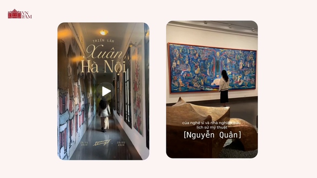 Bảo tàng Mỹ thuật Việt Nam và hành trình lan tỏa tình yêu nghệ thuật trên mạng xã hội - Ảnh 4. Bảo tàng Mỹ thuật Việt Nam và hành trình lan tỏa tình yêu nghệ thuật trên mạng xã hội - Ảnh 4.