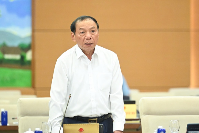 Ủy ban Thường vụ Quốc hội cho ý kiến về việc tiếp thu, giải trình, chỉnh lý dự thảo Luật sửa đổi, bổ sung một số điều của Luật Quảng cáo - Ảnh 5.