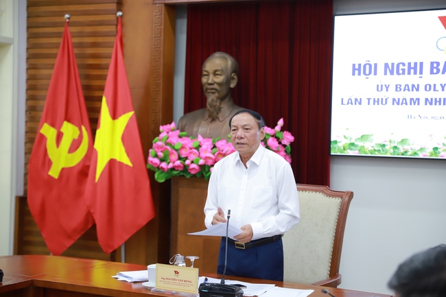 Bộ trưởng Nguyễn Văn Hùng: Nâng cao vai trò của Ủy ban Olympic Việt Nam, hoàn thành tốt nhiệm vụ 6 tháng cuối năm 2025 - Ảnh 1. Bộ trưởng Nguyễn Văn Hùng: Nâng cao vai trò của Ủy ban Olympic Việt Nam, hoàn thành tốt nhiệm vụ 6 tháng cuối năm 2025 - Ảnh 1.
