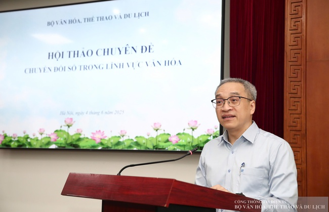 Hội thảo chuyên để "Chuyển đổi số trong lĩnh vực Văn hóa" - Ảnh 2. Hội thảo chuyên để "Chuyển đổi số trong lĩnh vực Văn hóa" - Ảnh 2.