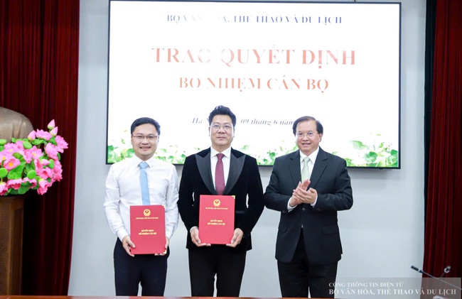 Bộ Văn hóa, Thể thao và Du lịch trao các quyết định về công tác cán bộ - Ảnh 5.