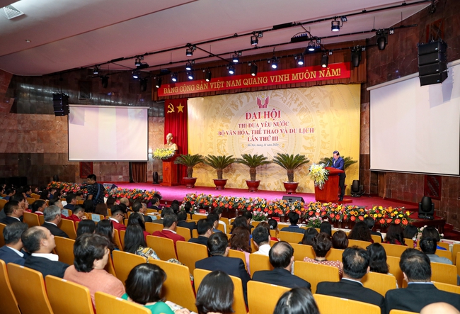 Tổ chức tuyên truyền, truyền thông chính sách về Đại hội Thi đua yêu nước của Bộ Văn hóa, Thể thao và Du lịch lần thứ IV - Ảnh 1. Tổ chức tuyên truyền, truyền thông chính sách về Đại hội Thi đua yêu nước của Bộ Văn hóa, Thể thao và Du lịch lần thứ IV - Ảnh 1.