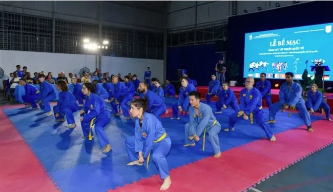 Khóa huấn luyện quốc tế Vovinam – Việt Võ Đạo 2025 - Ảnh 1. Khóa huấn luyện quốc tế Vovinam – Việt Võ Đạo 2025 - Ảnh 1.