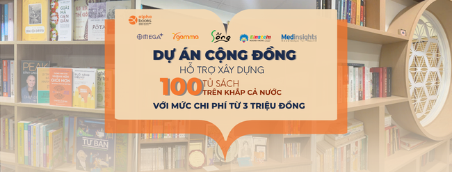 Lan tỏa tri thức, kết nối cộng đồng với chương trình "Hỗ trợ xây dựng 100 tủ sách trên khắp cả nước" - Ảnh 1. Lan tỏa tri thức, kết nối cộng đồng với chương trình "Hỗ trợ xây dựng 100 tủ sách trên khắp cả nước" - Ảnh 1.