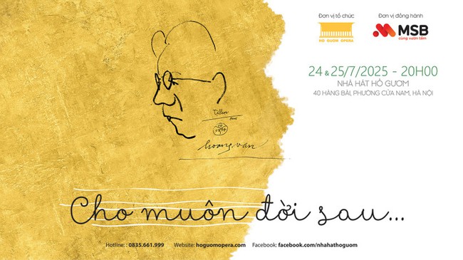 “Cho muôn đời sau” - Tôn vinh âm nhạc của nhạc sĩ Hoàng Vân - Ảnh 1. “Cho muôn đời sau” - Tôn vinh âm nhạc của nhạc sĩ Hoàng Vân - Ảnh 1.