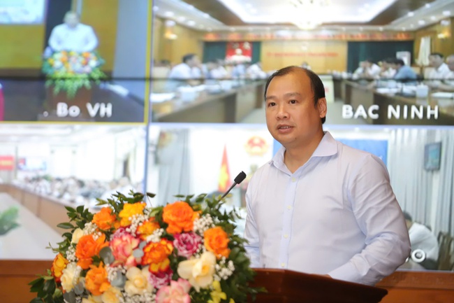 Hội nghị sơ kết công tác 6 tháng đầu năm và triển khai nhiệm vụ công tác 6 tháng cuối năm của Bộ VHTTDL - Ảnh 3. Hội nghị sơ kết công tác 6 tháng đầu năm và triển khai nhiệm vụ công tác 6 tháng cuối năm của Bộ VHTTDL - Ảnh 3.