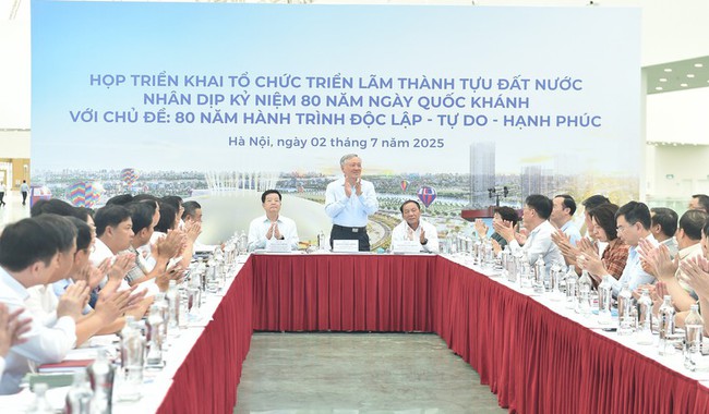 Triển lãm 80 năm hành trình Độc lập - Tự do - Hạnh phải bảo đảm các yêu cầu chất lượng, để lại ấn tượng mạnh mẽ - Ảnh 1.