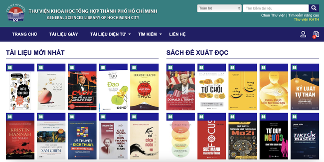 Thư viện Khoa học Tổng hợp thành phố Hồ Chí Minh: Công tác số hóa tài liệu đạt nhiều kết quả nổi bật - Ảnh 1. Thư viện Khoa học Tổng hợp thành phố Hồ Chí Minh: Công tác số hóa tài liệu đạt nhiều kết quả nổi bật - Ảnh 1.