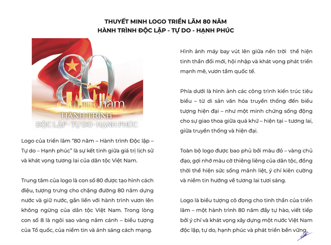 Công bố và triển khai sử dụng Bộ nhận diện tuyên truyền Triển lãm Thành tựu Đất nước - Ảnh 7. Công bố và triển khai sử dụng Bộ nhận diện tuyên truyền Triển lãm Thành tựu Đất nước - Ảnh 7.