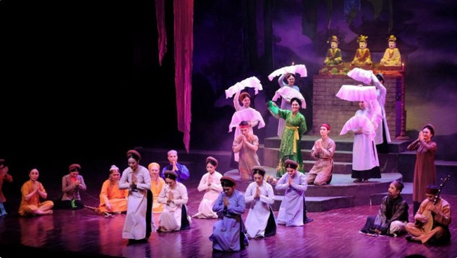 Sân khấu truyền thống trong dòng chảy hội nhập - Ảnh 1. Sân khấu truyền thống trong dòng chảy hội nhập - Ảnh 1.