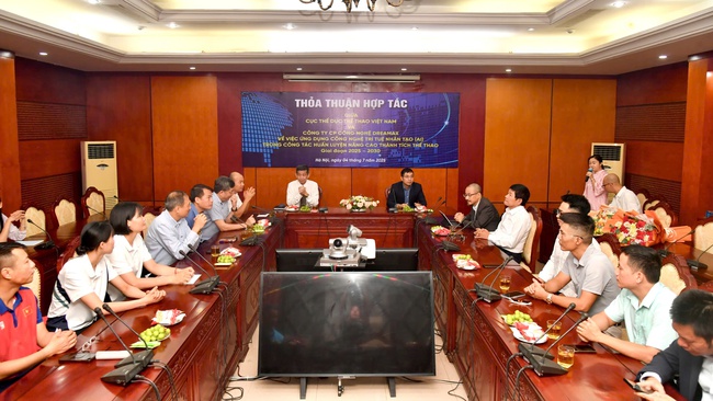 Ứng dụng AI trong công tác huấn luyện nâng cao thành tích thể thao: Tiền đề định hình khuôn mẫu hướng tới nhân rộng ở các môn thể thao - Ảnh 3. Ứng dụng AI trong công tác huấn luyện nâng cao thành tích thể thao: Tiền đề định hình khuôn mẫu hướng tới nhân rộng ở các môn thể thao - Ảnh 3.
