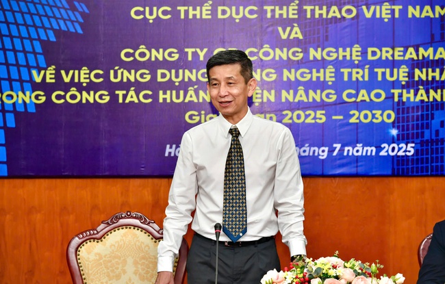 Ứng dụng AI trong công tác huấn luyện nâng cao thành tích thể thao: Tiền đề định hình khuôn mẫu hướng tới nhân rộng ở các môn thể thao - Ảnh 1. Ứng dụng AI trong công tác huấn luyện nâng cao thành tích thể thao: Tiền đề định hình khuôn mẫu hướng tới nhân rộng ở các môn thể thao - Ảnh 1.