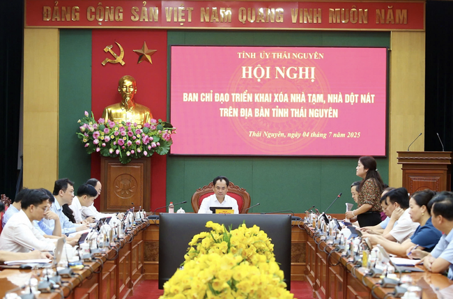 Thái Nguyên: Đẩy mạnh xóa nhà tạm, nhà dột nát cho dân trước ngày 31/8 - Ảnh 1. Thái Nguyên: Đẩy mạnh xóa nhà tạm, nhà dột nát cho dân trước ngày 31/8 - Ảnh 1.