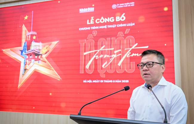 "Tổ quốc trong tim": Một bản giao hưởng về lòng yêu nước - Ảnh 1. "Tổ quốc trong tim": Một bản giao hưởng về lòng yêu nước - Ảnh 1.